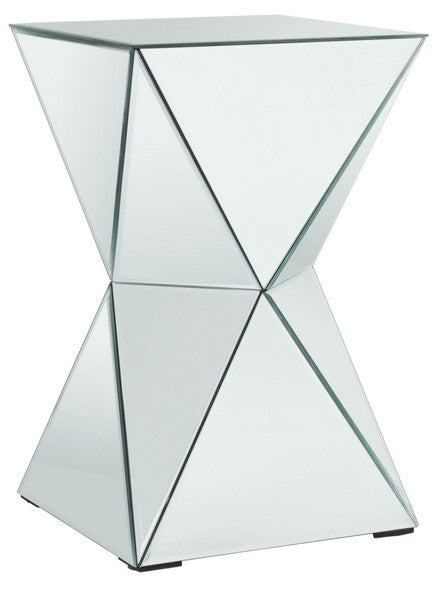 LUELLA MIRRORED ACCENT TABLE