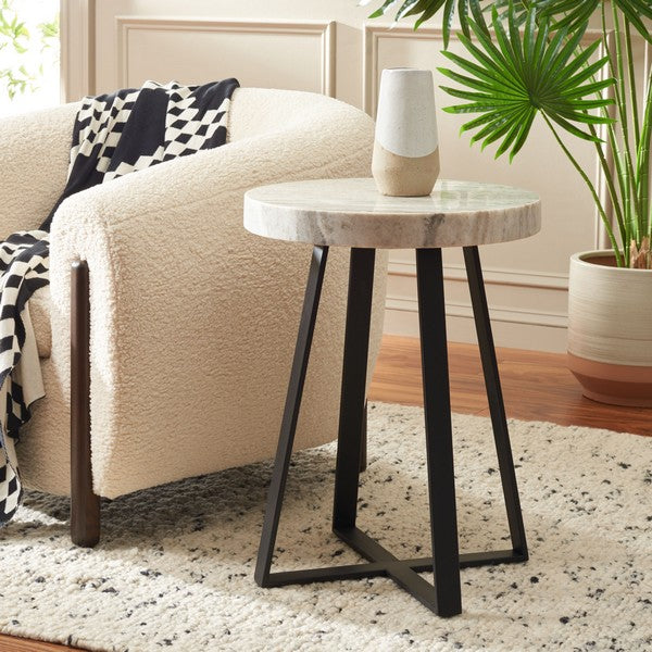 GUENON ROUND ACCENT TABLE