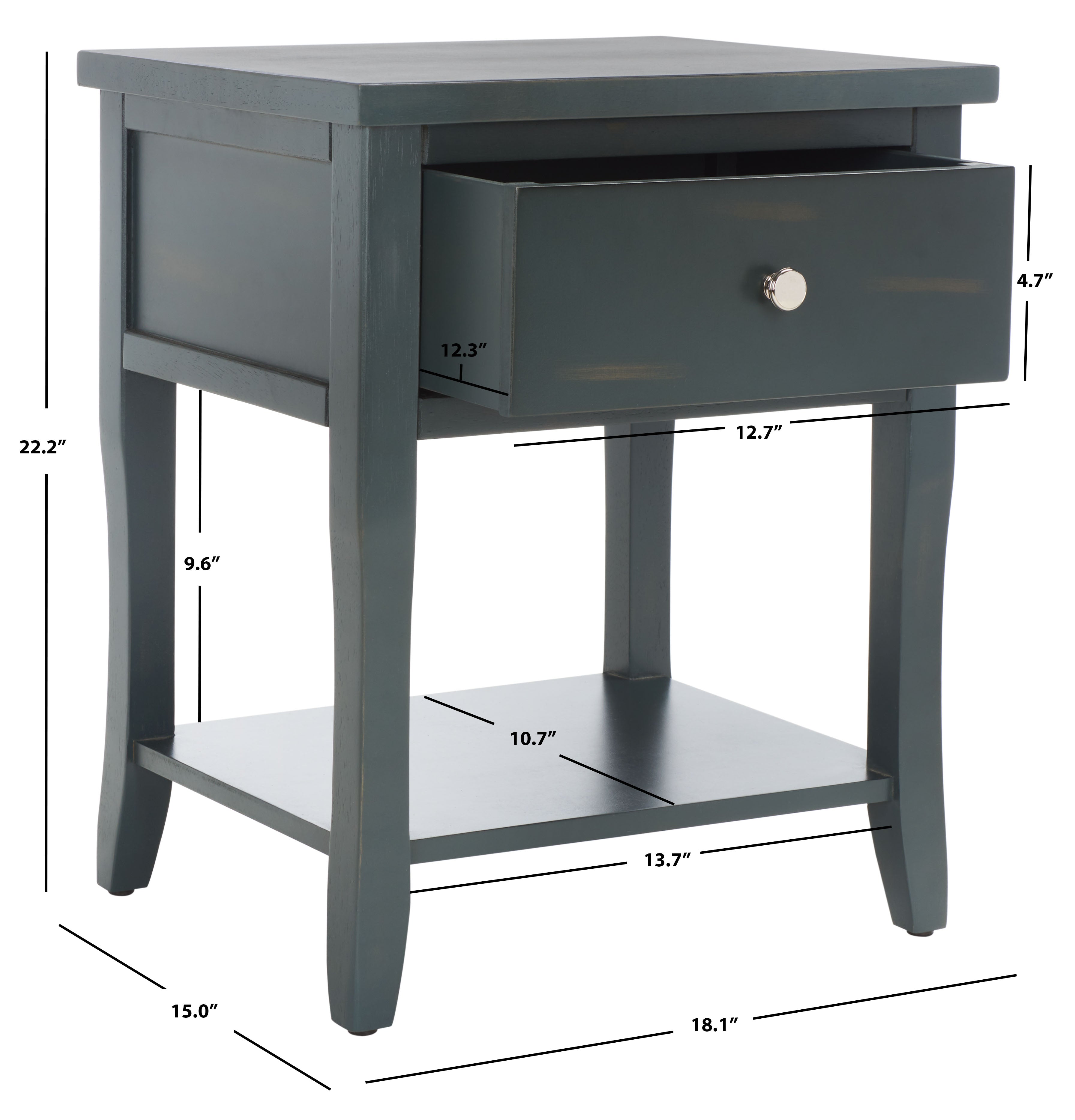 TABLE D'ACCENT COBY AVEC TIROIR DE RANGEMENT