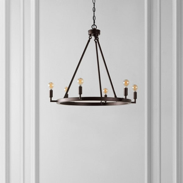 NEVADA 6LT 26 INCH CHANDELIER