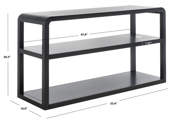 OMARA 3 TIER CONSOLE TABLE