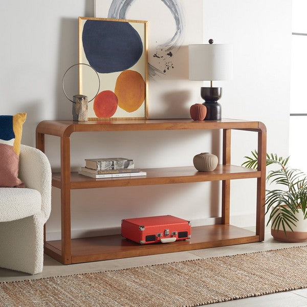 OMARA 3 TIER CONSOLE TABLE