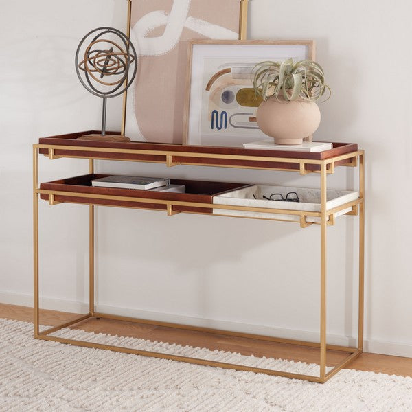 AKARI MARBLE CONSOLE TABLE