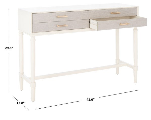 ESTELLA 4DRW CONSOLE TABLE