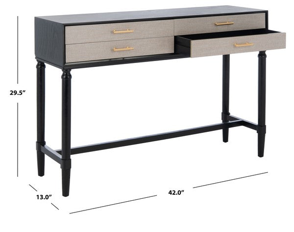 ESTELLA 4DRW CONSOLE TABLE