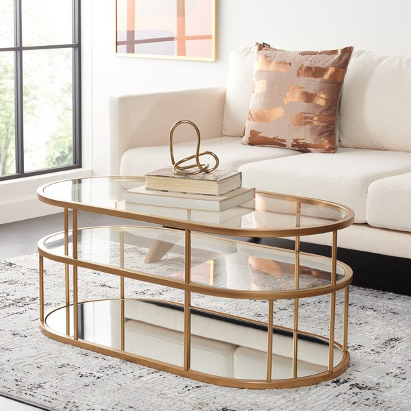 LAYTA 3 SHELF COFFEE TABLE