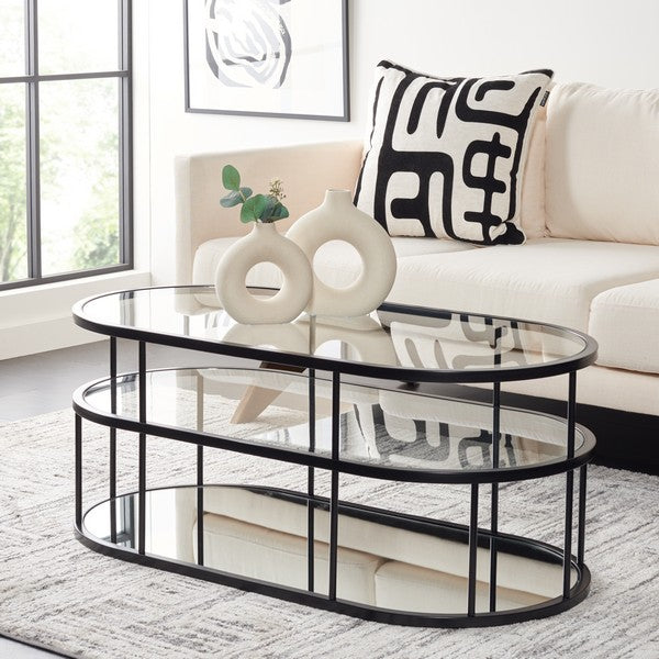 LAYTA 3 SHELF COFFEE TABLE