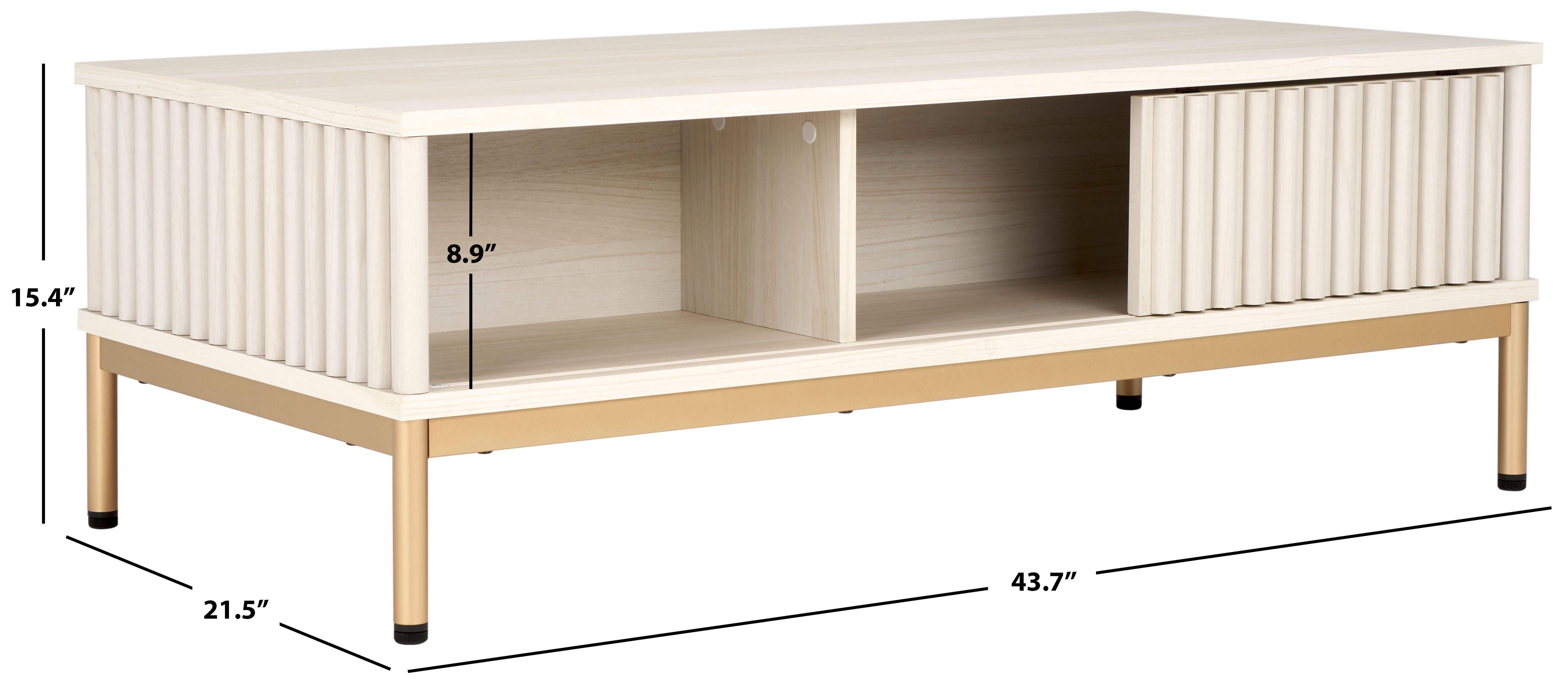 LYLIA 2 DOOR COFFEE TABLE