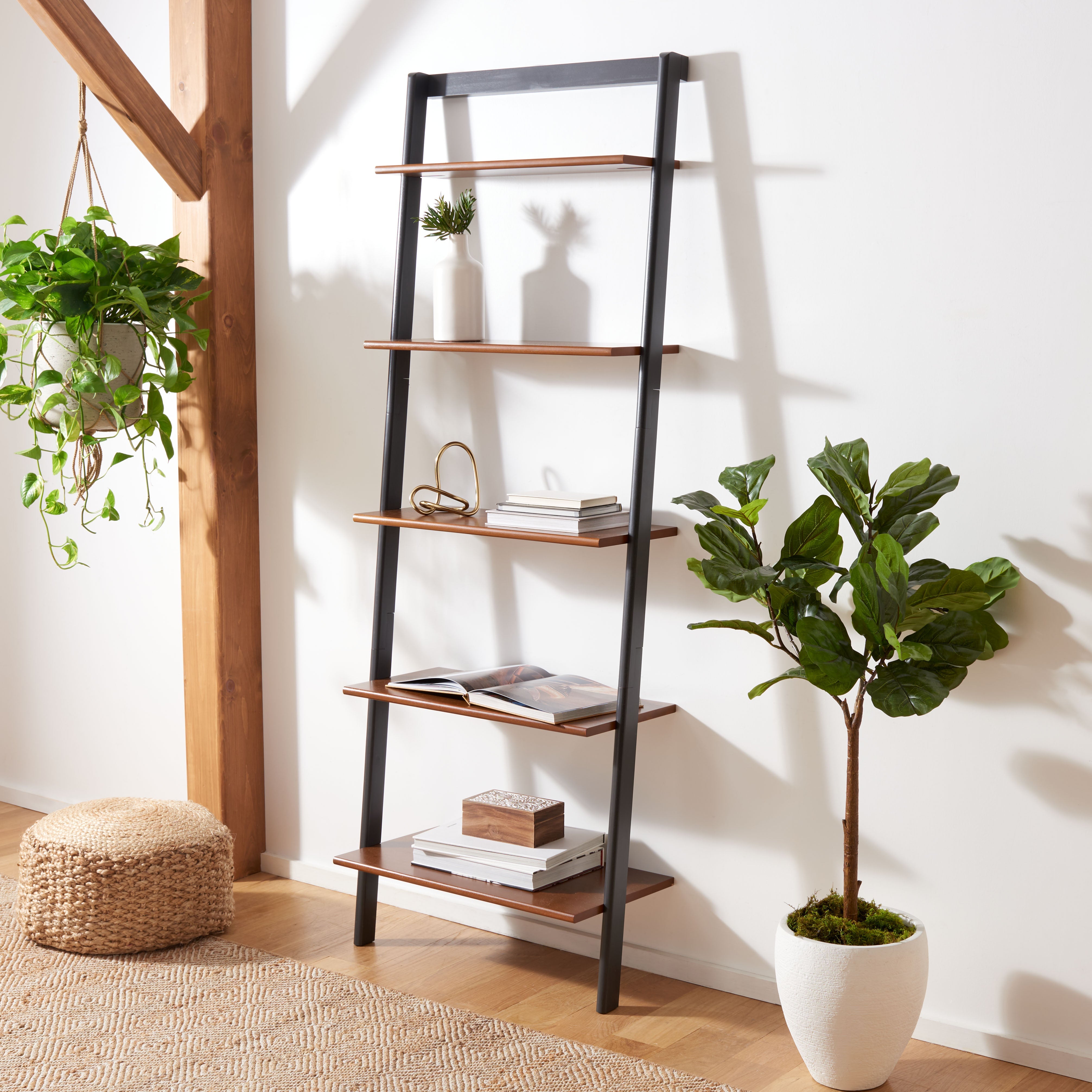 CULLYN 5 TIER LEANING ETAGERE