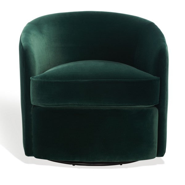 LESLEY SWIVEL BARREL CHAIR