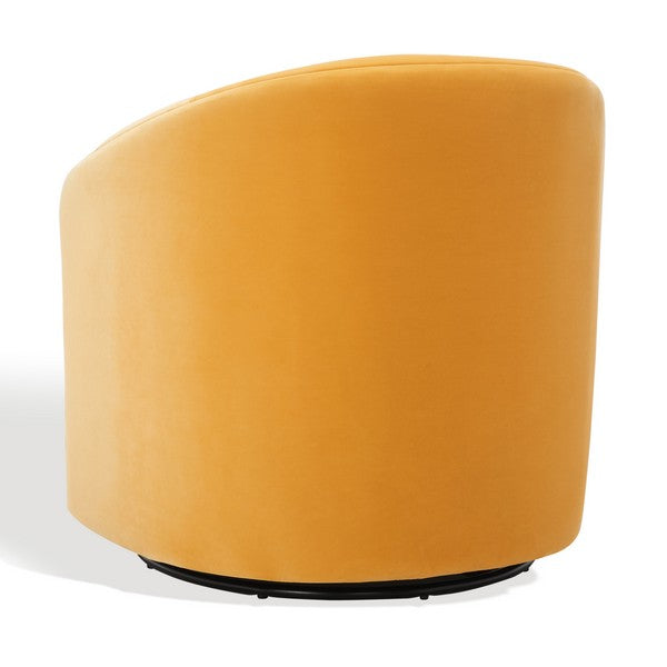 LESLEY SWIVEL BARREL CHAIR