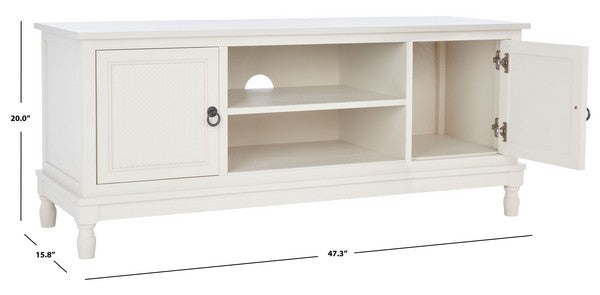 HEDS 2DR 1 SHELF MEDIA STAND