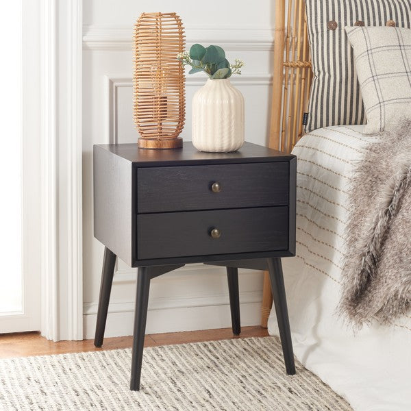 SCULLY 2 DRAWER NIGHTSTAND