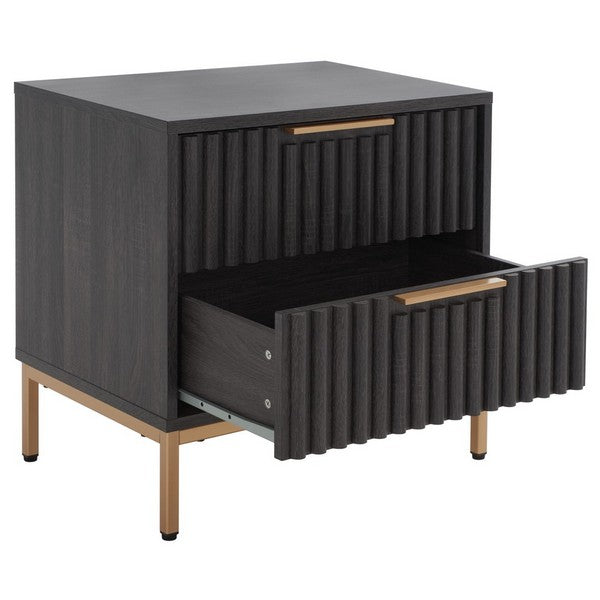 LYLIA 2 DRAWER NIGHTSTAND