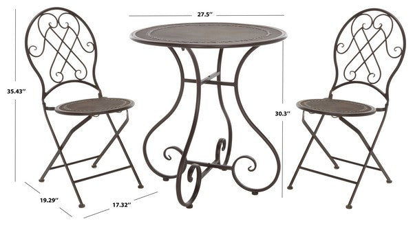 ADRIEL 3PC BISTRO SET