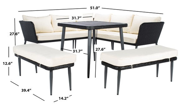 ATTENDRE 6 PC SOFA SET