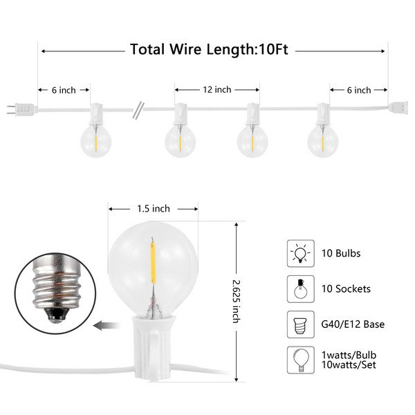 LED ulkomaiset valot