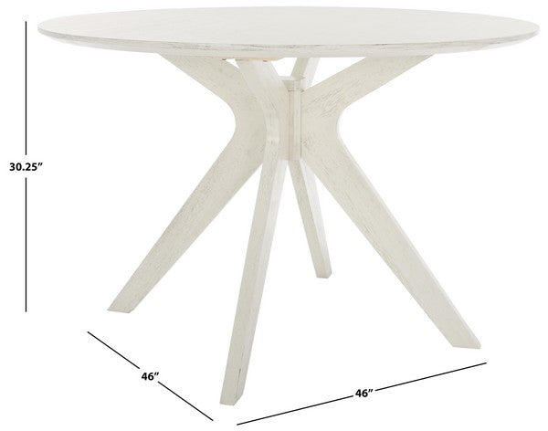 CAROLEE 46" ROUND DINING TABLE