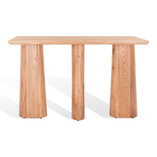 RYLLAE TABLE CONSOLE EN BOIS D'ELME