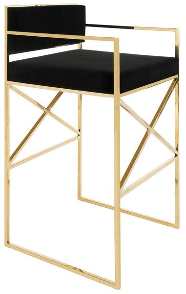 KIAN VELVET DIRECTORS STOOL