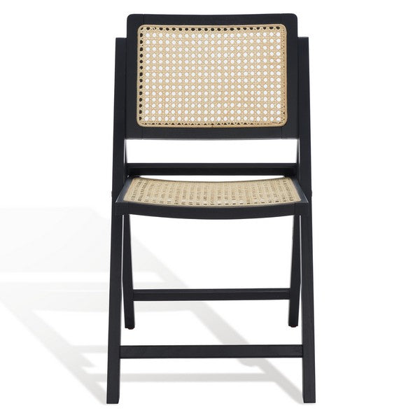 DESIREE CANE FOLDING DINING CHAIR (SET OF 2)