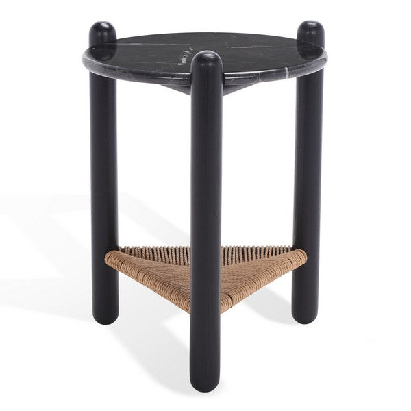 MACIANNA WOVEN SHELF ACCENT TABLE