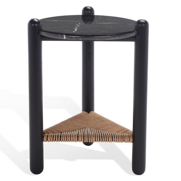 MACIANNA WOVEN SHELF ACCENT TABLE