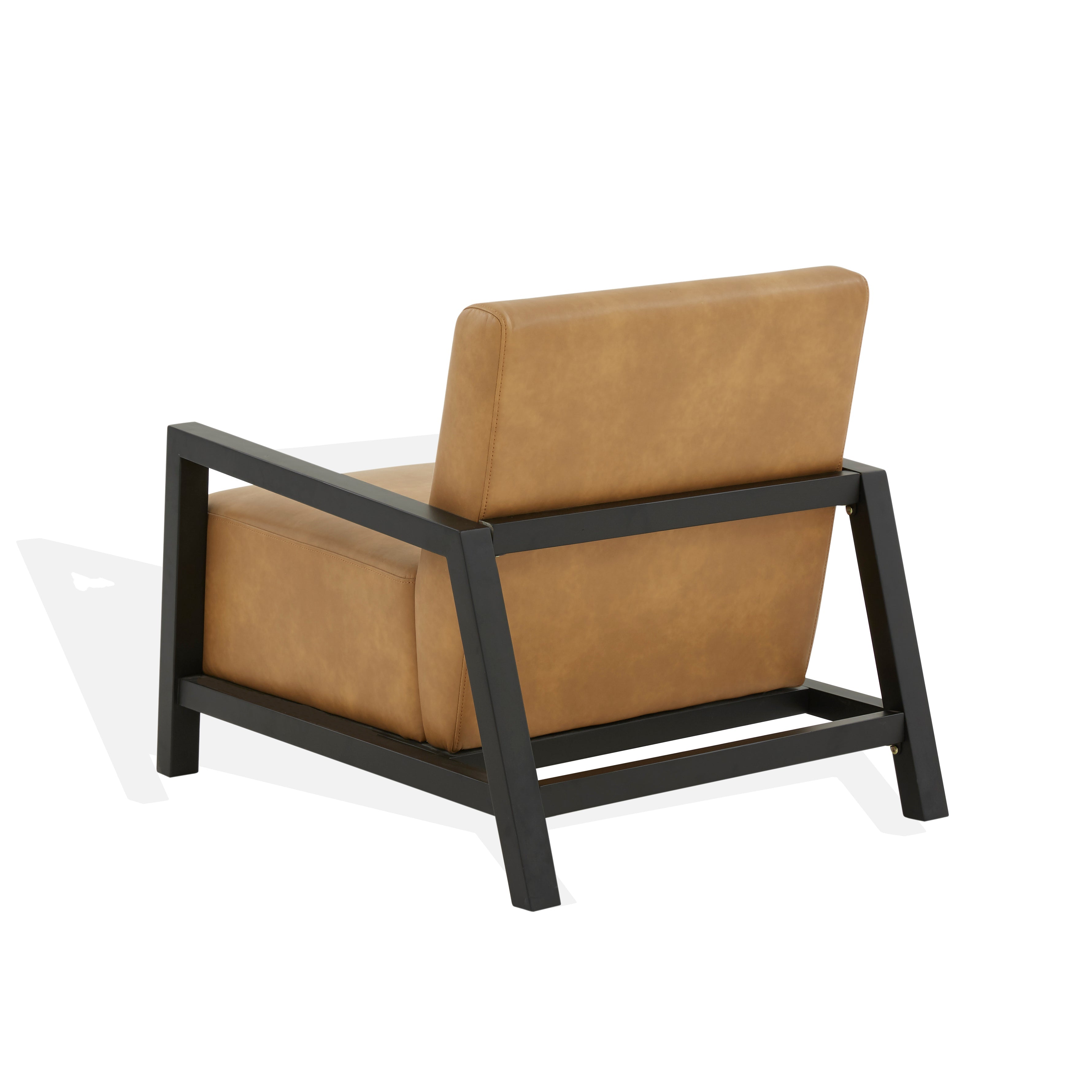 ROSELLE VEGAN LEATHER ACENT CHAIR