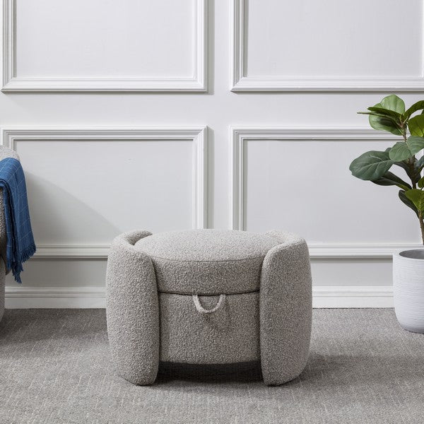 DANIANNA BOUCLE OTTOMAN