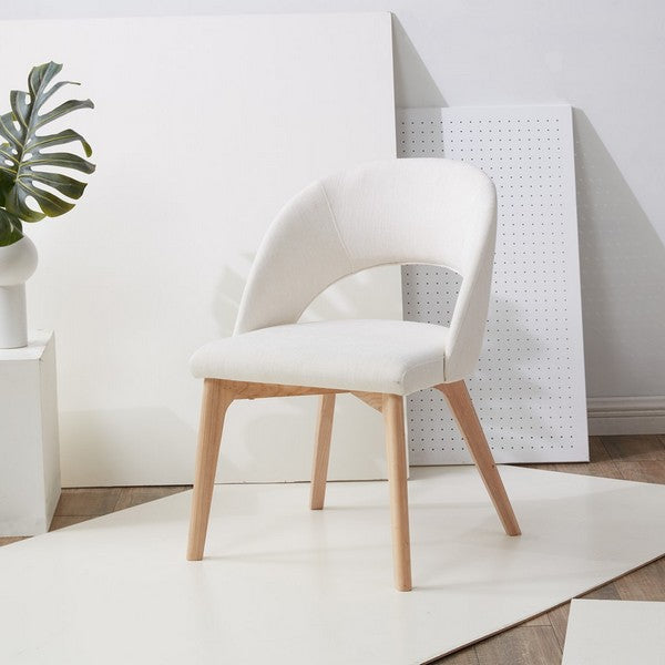 ROWLAND LINEN DINING CHAIR