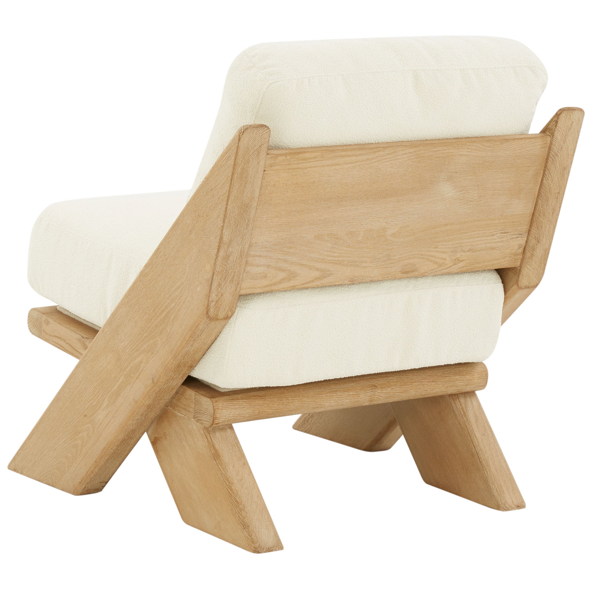 FAUTEUIL D'ACCENT À CADRE EN BOIS VIVIEN