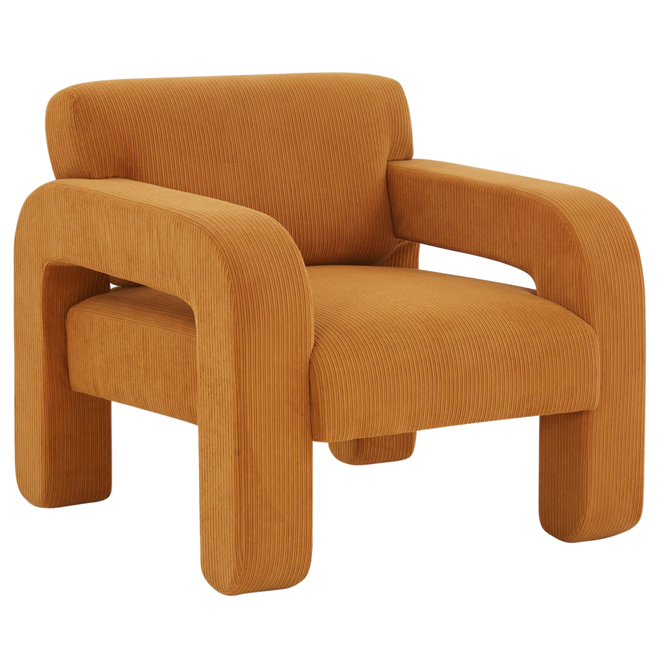 PETEY CORDUROY ACCENT CHAIR