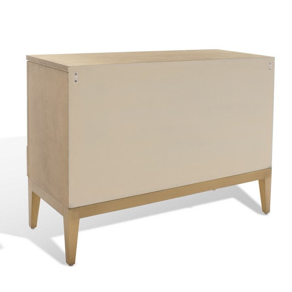 DORIELLE BRASS COVERED SIDEBOARD