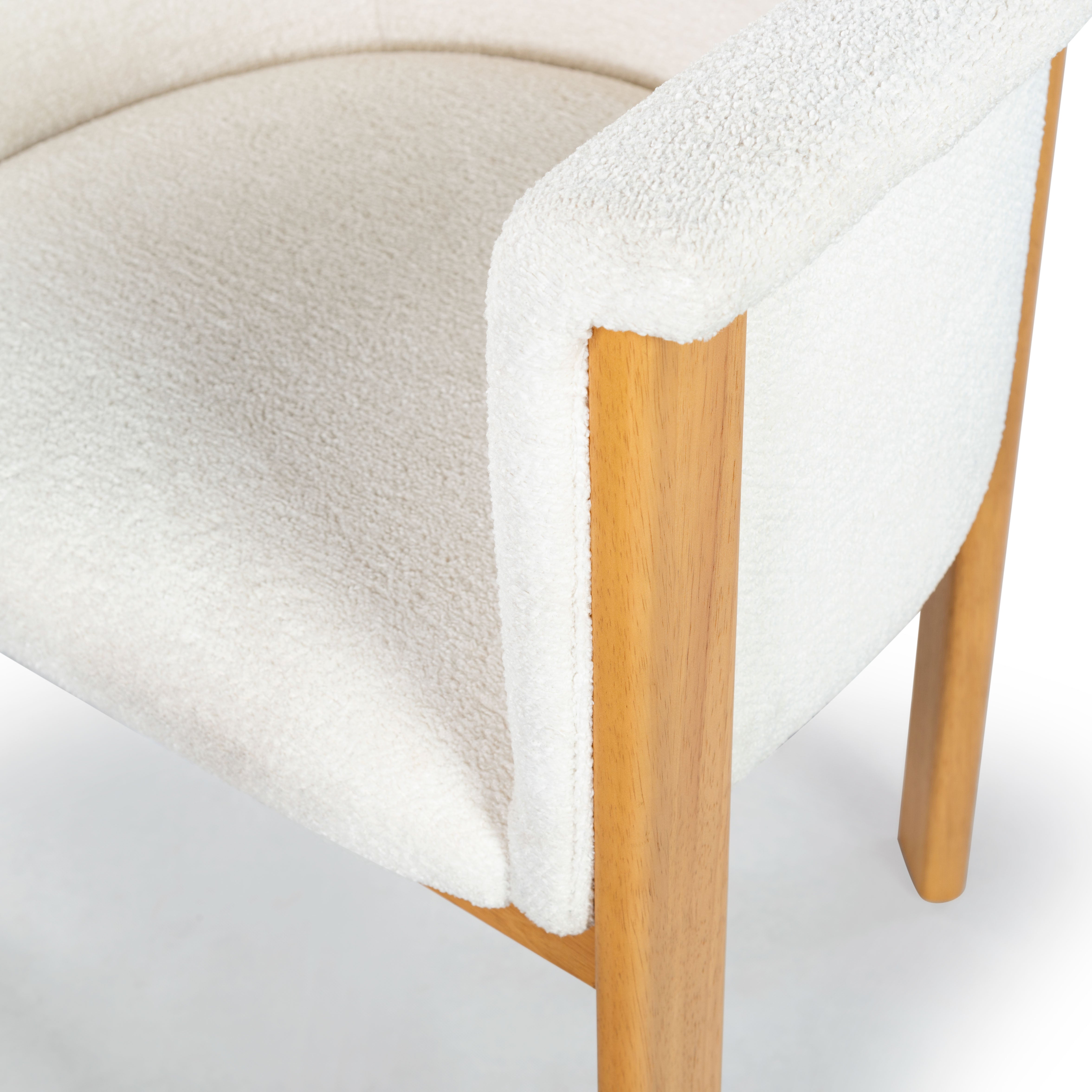 KATEMARIE BOUCLE ARM CHAIR