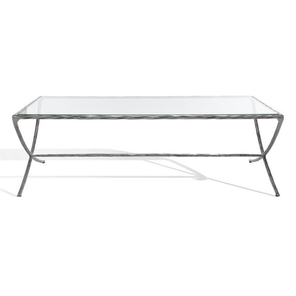 DEBBIE RECTANGLE METAL COFFEE TABLE