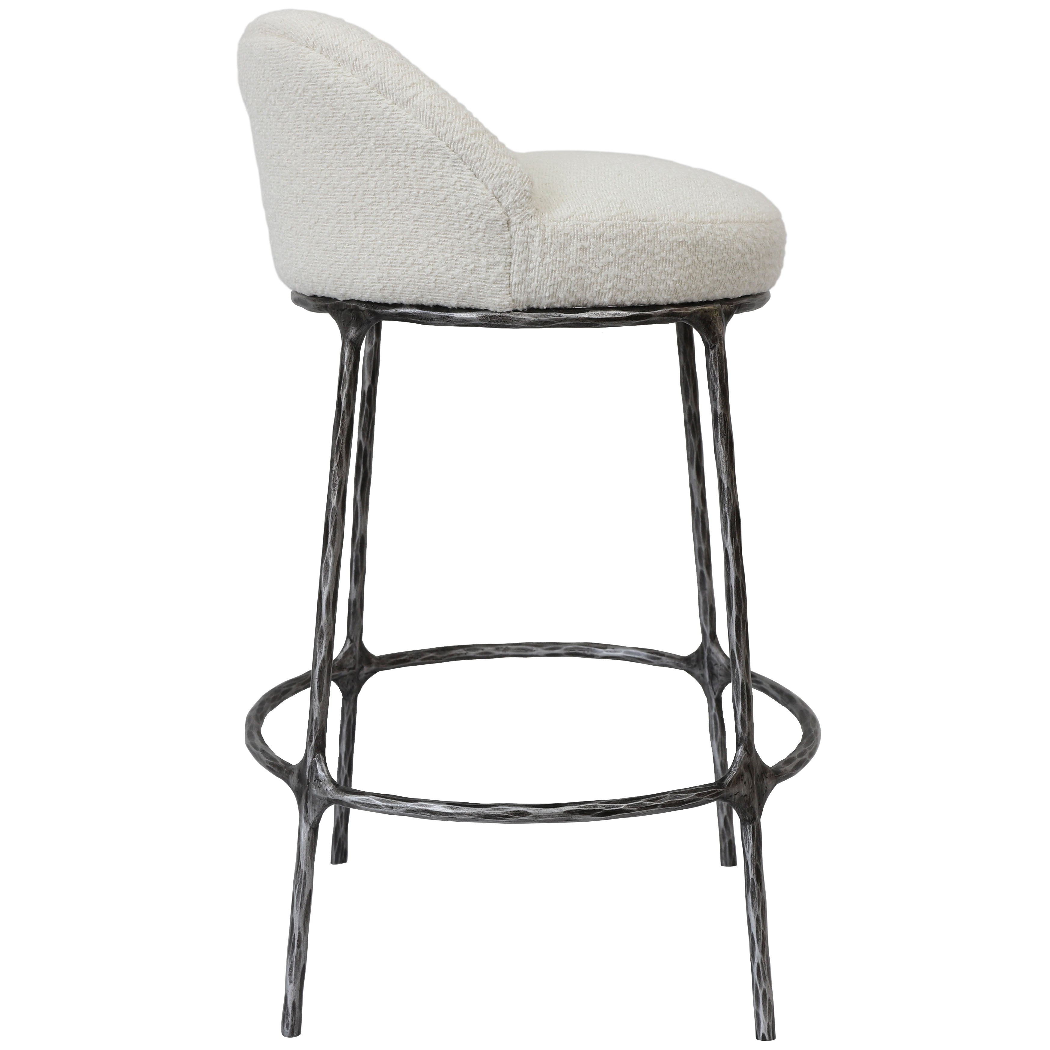 WOODSEN BOUCLE COUNTERSTOOL