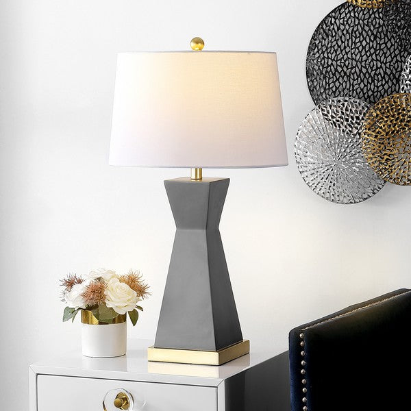 ONDER, 27 INCH RESIN TABLE LAMP SET OF 2