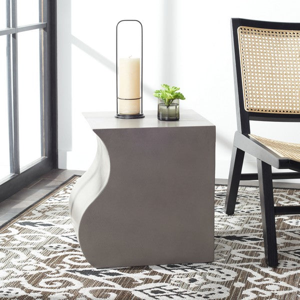 MAZZA CONCRETE ACCENT STOOL