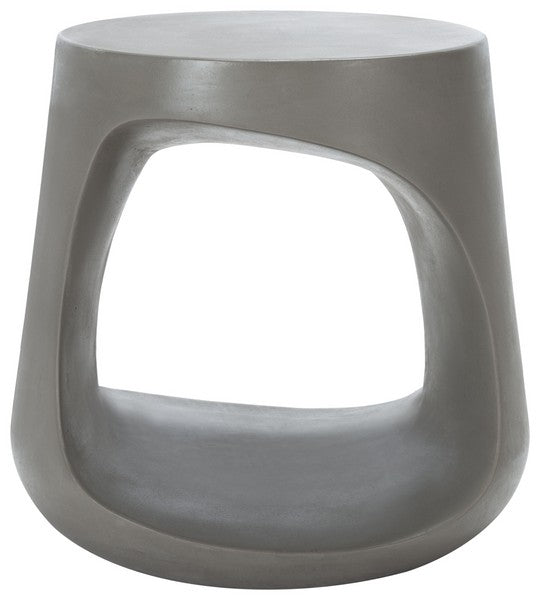 VIKKI CONCRETE ACCENT STOOL