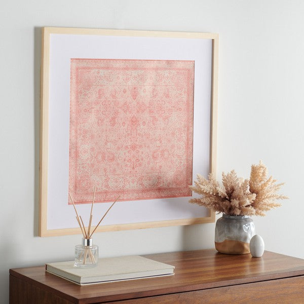 ALSEPHINA FRAMED TEXTILE