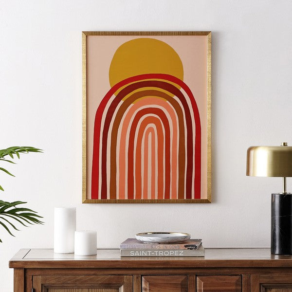 HERE COMES THE SUN FRAMED WALL ART