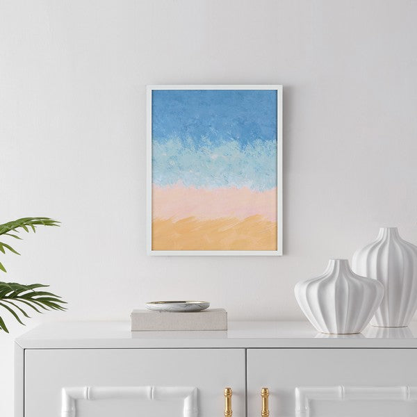 SHORELINE FRAMED WALL ART