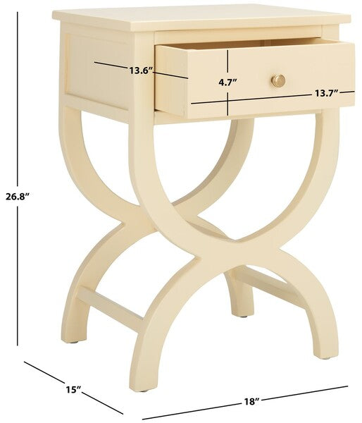 MAXINE ACCENT TABLE WITH STORAGE DRAWER