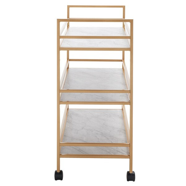 IDRIA 3 TIER BAR CART