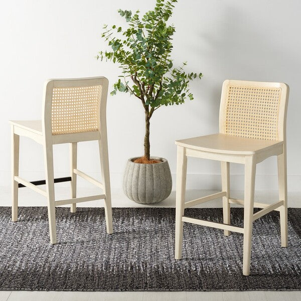 BENICIO RATTAN COUNTER STOOL - SET OF 2