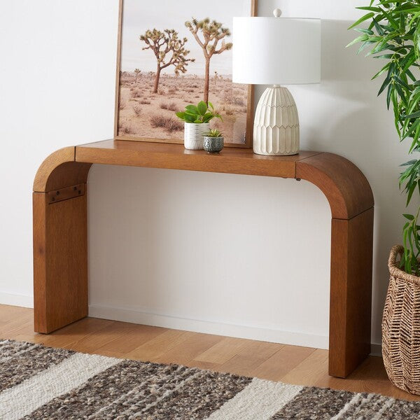 LIASONYA CURVED CONSOLE TABLE