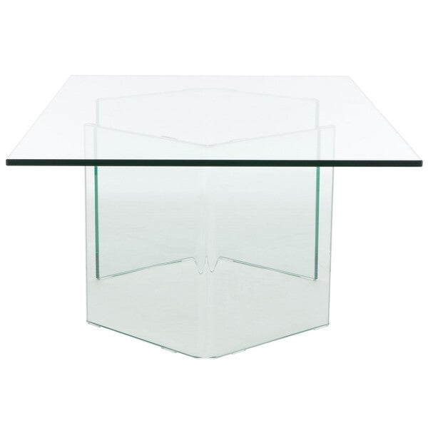 BEDWYR TEMPERED GLASS COFFEE TABLE