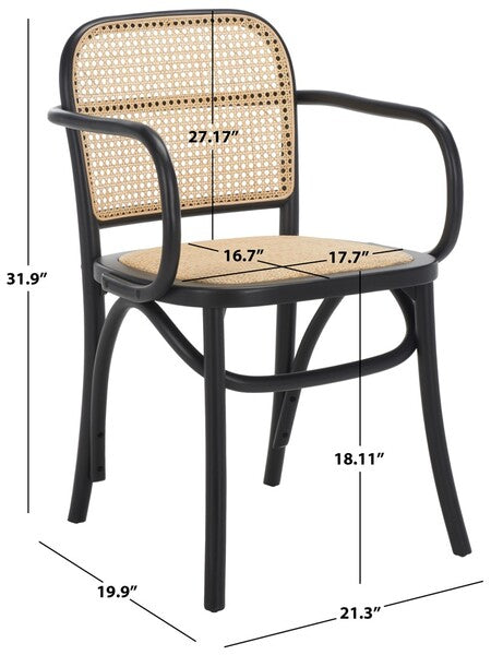 KEIKO CANE DINING CHAIR