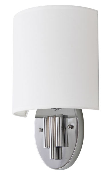 DARLENE CHROME 14.75 INCH H WALL SCONCE (SET OF 2)