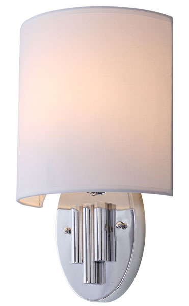 DARLENE CHROME 14.75 INCH H WALL SCONCE (SET OF 2)